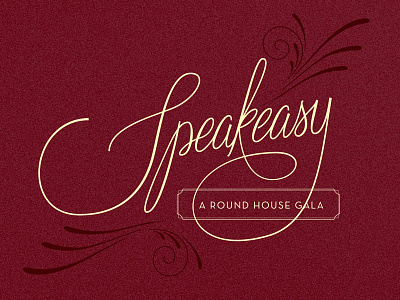 Speakeasy Logo lettering logo pony typography