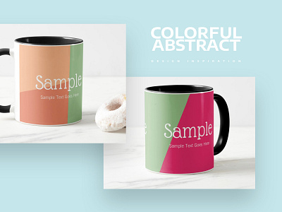 Colorful Abstract abstract abstract art abstract background abstract colors color creative design inspiration mug mug design polygonal