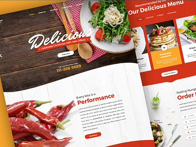 Foodier Creative Parallax Design