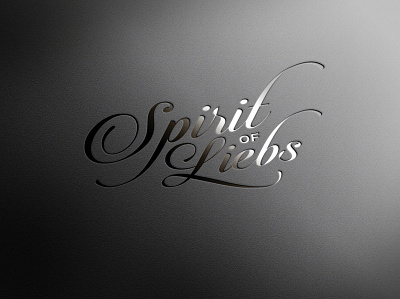 Spirit of Liebs Modern Logo for Jewellery Brand black black white branding color font icon jewellery logodesign logos logotype mockup modern logo print silver typography ui ux