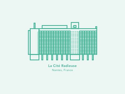 Illustration | La Cité Radieuse 🏢