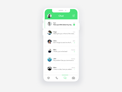 App | WhatsApp Redesign Concept 💬