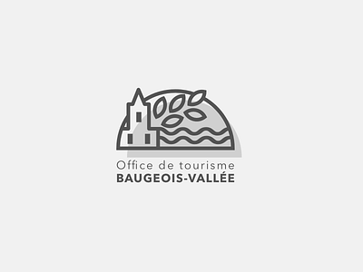 Logo | Office de tourisme brand branding design flat identity illustration julie charrier logo logotype minimal office sketchapp tourism ui vector visual