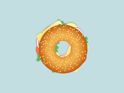 Illustration | Bagel 🍔