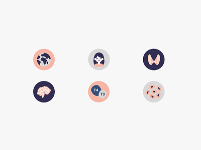 Icons | Health startup - Part 02 💊 flat health icon icons illustration julie charrier logo minimal sketchapp startup ui vector wellbeing wellness