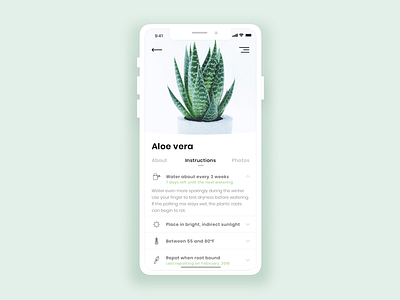 App | Plant Keeper (details) 🌿