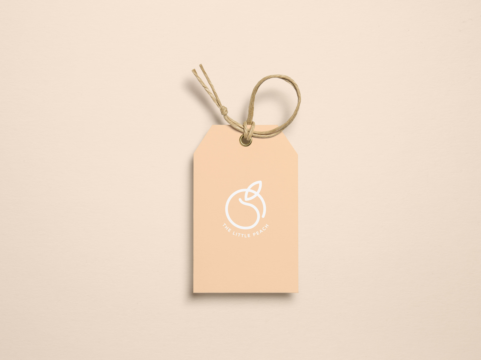 Logo The Little Peach Label By Julie Charrier On Dribbble