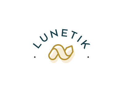 Logo | Lunetik 👓 brand branding flat glasses illustration julie charrier logo logotype lunetik minimal optician sketchapp ui vector