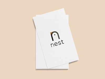 Logo | Nest Rénovation architecture bird bird logo branding business card card illustration julie charrier logo minimal nest sketchapp ui vector