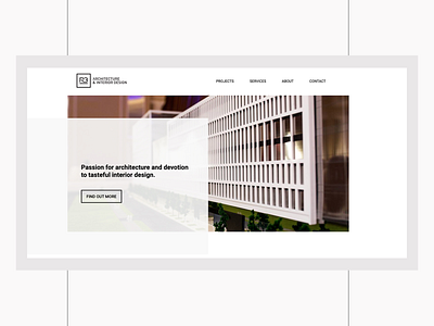 Arhitect Portfolio Website