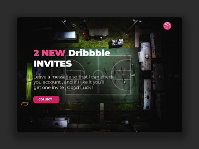 2 New Dribbble Invites 2 dribbble get invited invites members ui ux