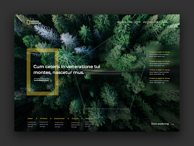 New Redesigned National Geographic Landing Page daily design explore geographic landing nature nature logo page re design redesign travel ui ui ux uidesign ux ux ui ux ui design web webdesig webdeveloper