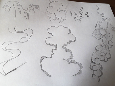 Sketches of Effects! effects fx smoke water