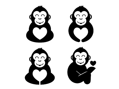 Little Monkeys character cute design illustration illustrator monkey