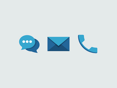 Communication Icons email envelope icons message phone text