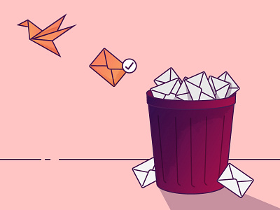 Email Marketing deliverability design email marketing illustration illustrator spam