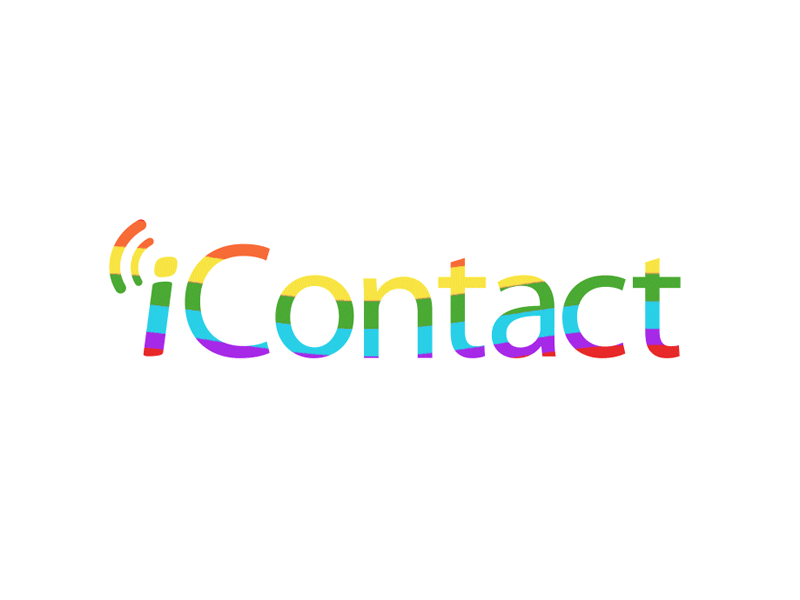iContact Pride animation icontact illustration logo motiongraphics pride