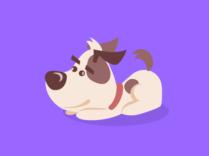 Can animation dog pet