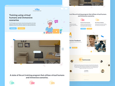 Education Landing Page