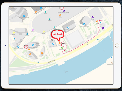 Tracking location (Daily UI #020) 020 app design app screen daily ui dailyui dailyui020 tablet app tablet design tracking location ui ui challenge ux