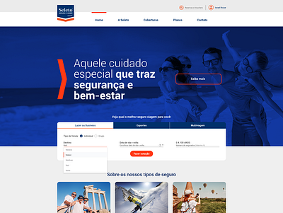 Seguro Viagem web