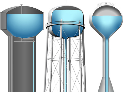 Water Towers Cut