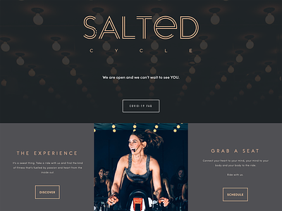 SaltedCycle Website Front End Development html css