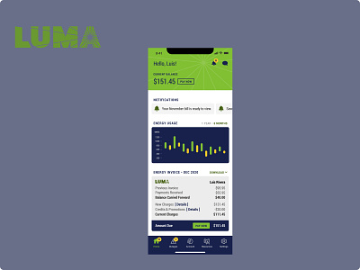 Luma iOS Mobile App figma ios mobile mobile app ui userinterface