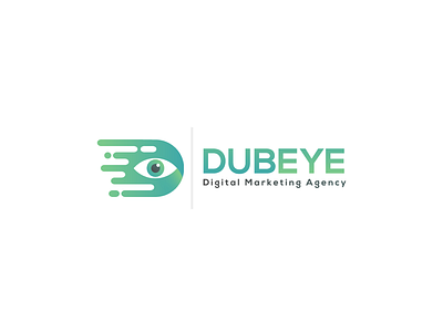 DubEye logo agency digital logo marketing