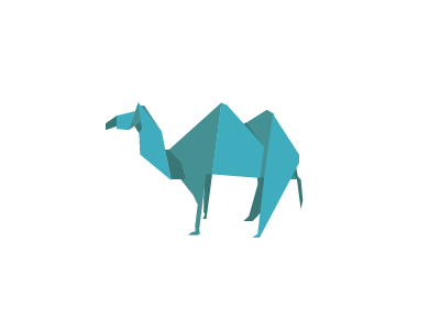 Camel camel design logo
