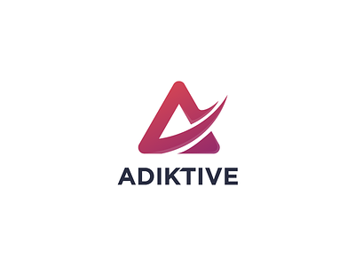 Adiktive logo a adiktive design logo