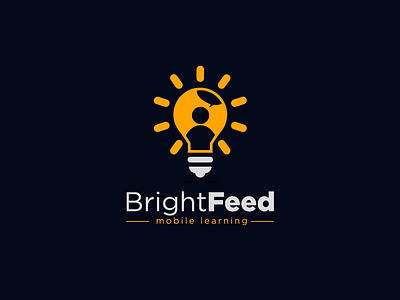 Brightfeed Logo bright feed learning mobile app