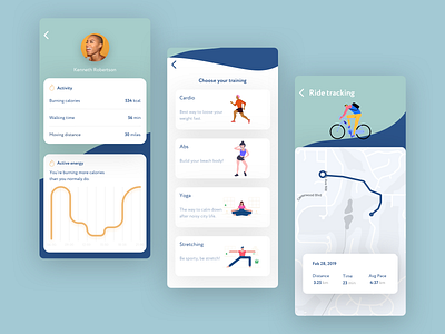 Smartie - tracking kit app banking colorful design finance app fitness graphic graphicdesign graphics minimal mobile mobile app mobile design mobile ui sport typography ui ux vector web
