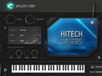 Eplex7 Hitech lasers 1 sound effects instrument plugin hitech instrument music music producer music production progressive psycore rave sound design sound effects sounds techno