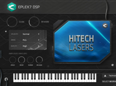 Eplex7 Hitech lasers 1 sound effects instrument plugin