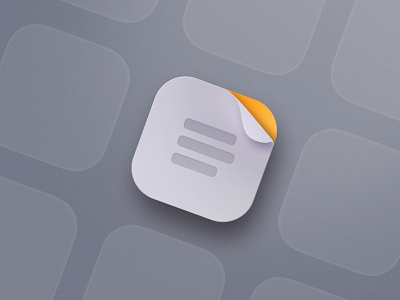 App icon 3d app challenge dailyui design figma icon illustration notes pages text ui