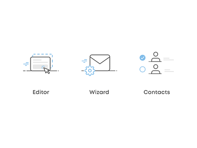 Newsletter icons