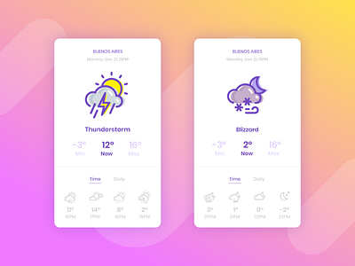 Weather app concept app concept iconography illustration vector weather