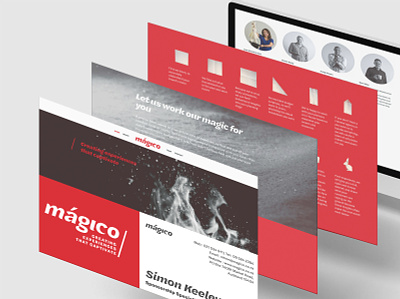 Magico graphicdesign logo webdesign