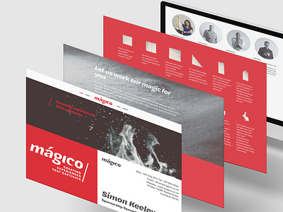 Magico graphicdesign logo webdesign