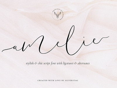 Amelie - Chic & Elegant Script Font