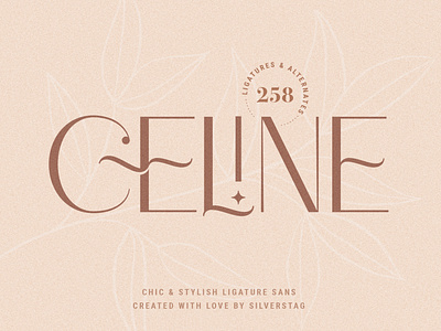 Celine - Chic Ligature Sans & Extras