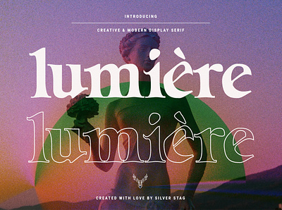 Lumière - Modern Display Serif Font