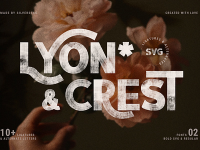 LYON & CREST - HandPainted SVG Type