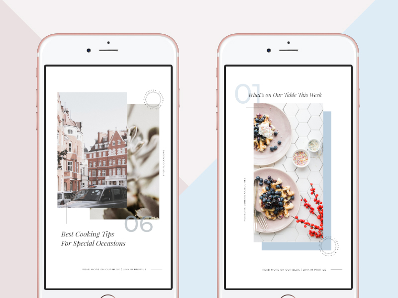 ANIMATED Modern Instagram Stories by Silver Stag on Dribbble