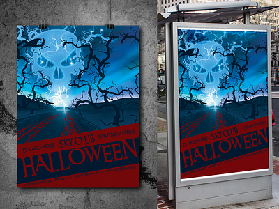 Halloween Party Flyer Template