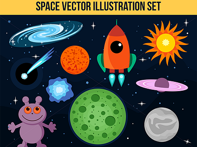 Space Vector Illustrations