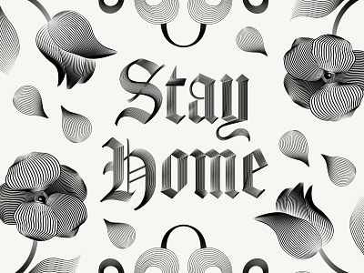 Stay Home blender blending coronavirus covid 19 covid19 illustration illustrator stayhome type typography