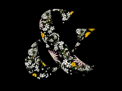 Floral Ampersand