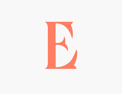 The Letter 'E' custom lettering custom type letter letters type typography work in progress